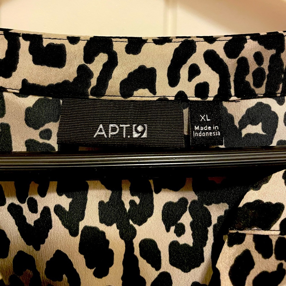 Blouse leopard print